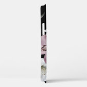 ユリ、ピンクの白、花のパターン。 Case-Mate iPhoneケース (裏面 / 右)