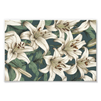 ユリ フォトプリント           