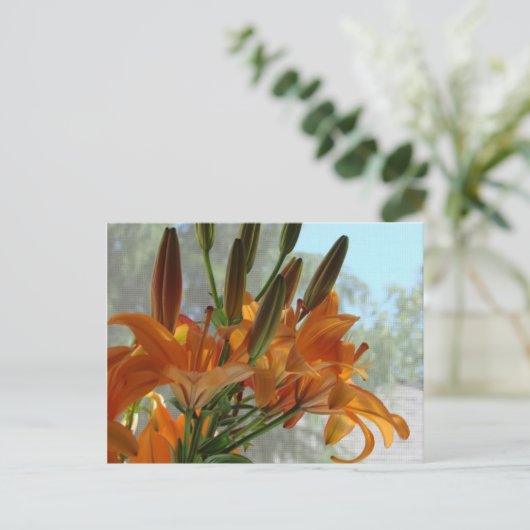 ユリ ポストカード (スタンド正面)