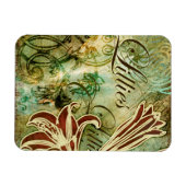 ユリ マグネット (横)