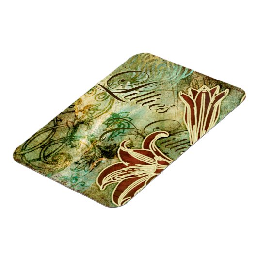 ユリ マグネット (左側)