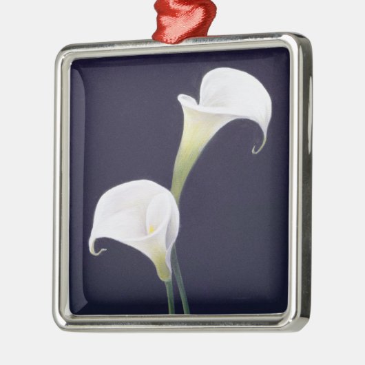 ユリ メタルオーナメント (左)