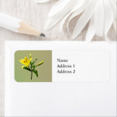 ユリ(黄) ラベル (インサイチュ)