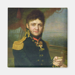 ユリF. Lisyansky 1810年のポートレート マグネット