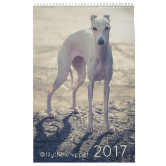 ユリWhippet 2017のカレンダー カレンダー