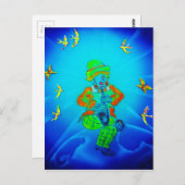 ユルい世界 ピエロ2 ポストカード (正面/裏面)