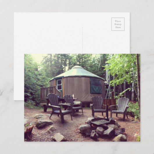 ユルテ ポストカード (正面/裏面)