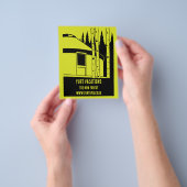 ユルトバケーションレンタル チラシ (手)