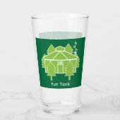 ユルトリビングとバケーションズグラス タンブラーグラス (裏面)