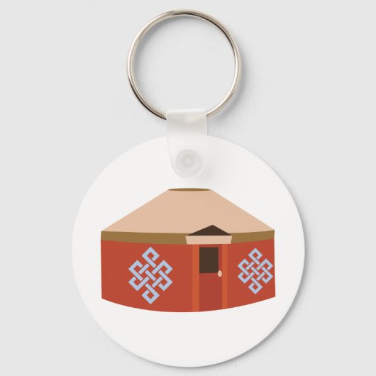 ユルト キーホルダー (正面)