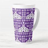 ユルト・リビングイン・自然 カフェラテマグ (右アングル)