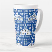 ユルト・リビングイン・自然 カフェラテマグ (右アングル)