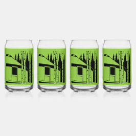 ユルト・リビングイン・自然 ガラス缶