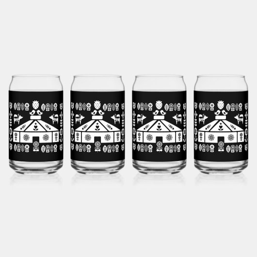 ユルト・リビングイン・自然 ガラス缶 (正面)