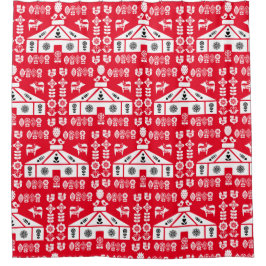 ユルト・リビングイン・自然 シャワーカーテン