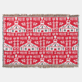 ユルト・リビングイン・自然 スローブランケット