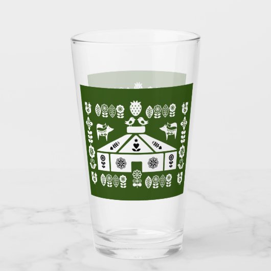 ユルト・リビングイン・自然 タンブラーグラス (正面)