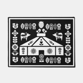 ユルト・リビングイン・自然 ドアマット