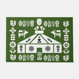 ユルト・リビングイン・自然 ドアマット