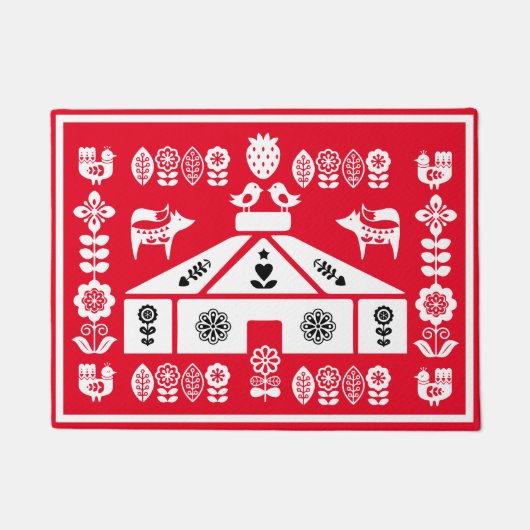 ユルト・リビングイン・自然 ドアマット (正面)