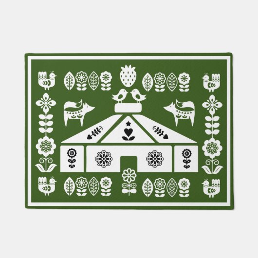 ユルト・リビングイン・自然 ドアマット (正面)