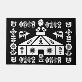 ユルト・リビングイン・自然 ドアマット