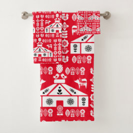 ユルト・リビングイン・自然 バスタオルセット