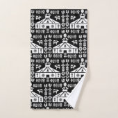 ユルト・リビングイン・自然 バスタオルセット (ハンドタオル)