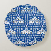 ユルト・リビングイン・自然 ラウンドクッション (裏面)