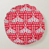 ユルト・リビングイン・自然 ラウンドクッション (裏面)