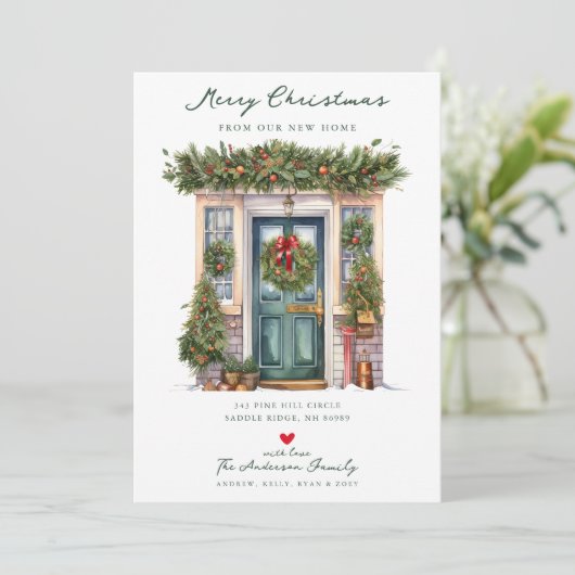 ユレイタイドドアニューホームムービング 案内状 (スタンド正面)