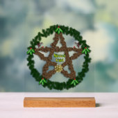 ユレイチド星形五角形 アクリルサイン (ニュートラル)