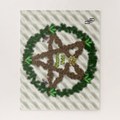 ユレイチド星形五角形 ジグソーパズル (縦)