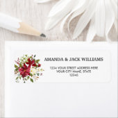 ユレイチド | Poinsettiaクリスマスフローラ結婚ズ ラベル (インサイチュ)