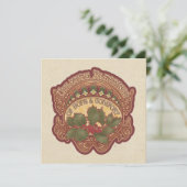 ユレイティド恵みホリデーカードスクエアまたはラウンド シーズンカード (スタンド正面)