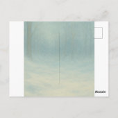 ユレタイドの挨拶の折り畳みグリーティングカード ポストカード (裏面)