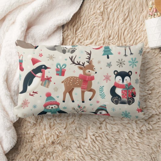 ユレタイドクリーフィズクリスマスピロー ランバークッション (ブランケット)