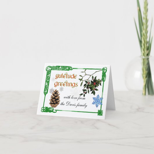 ユレタイドケルト カード (正面)