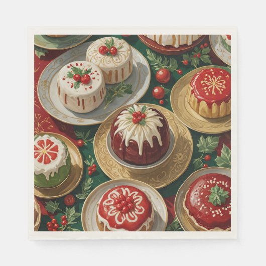 ユレタイド祭 スタンダードランチョンナプキン (正面)