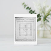 ユンからのソロモン神殿の計画 ポストカード (スタンド正面)