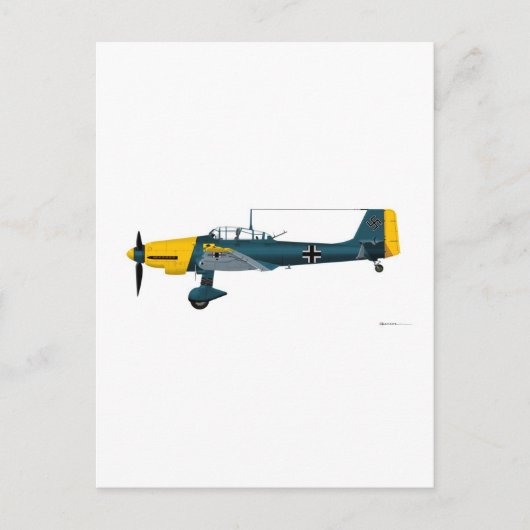 ユンカーズJU-87シュトゥカ ポストカード (正面)