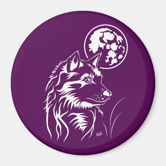 ユンガートルメンダーウルフマグネット マグネット (正面)