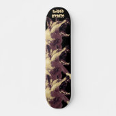 ユンキヤードドッグはドイツの羊飼いのこと スケートボード (正面)