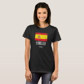 ユンクレール スペイン 国旗 都市 - バンデラ 衣類 - Tシャツ (正面フル)