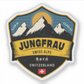 ユングフラウ、スイスアルプス、スイス シール (正面)