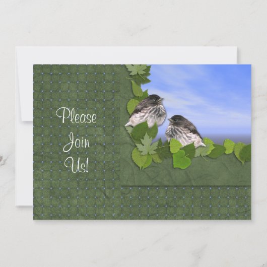 ユンコ結婚式招待状 招待状 (正面)