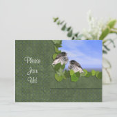 ユンコ結婚式招待状 招待状 (スタンド正面)