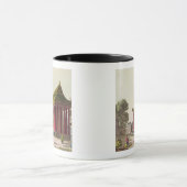 ユンMing元のillustratの「ヨーロッパ宮殿」 マグカップ (中央)