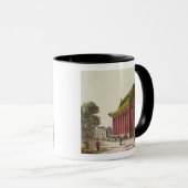 ユンMing元のillustratの「ヨーロッパ宮殿」 マグカップ (正面右)