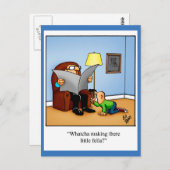 ユーおもしろい考えマ用はがき ポストカード (正面/裏面)